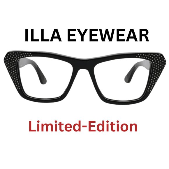 New Illa Eyewear – Limited Edition “Margherita” Cat Eye Frames Made in Italy - Picture 1 of 3